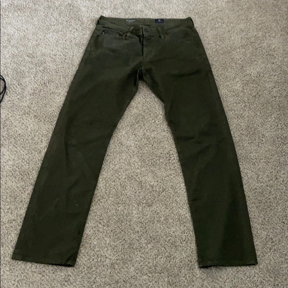Men’s Adriano Goldschied green pants 30x32